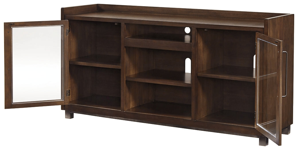 Starmore XL TV Stand w/Fireplace Option at Walker Mattress and Furniture Locations in Cedar Park and Belton TX.
