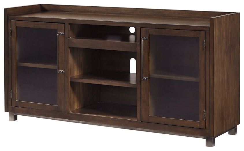Starmore XL TV Stand w/Fireplace Option at Walker Mattress and Furniture Locations in Cedar Park and Belton TX.
