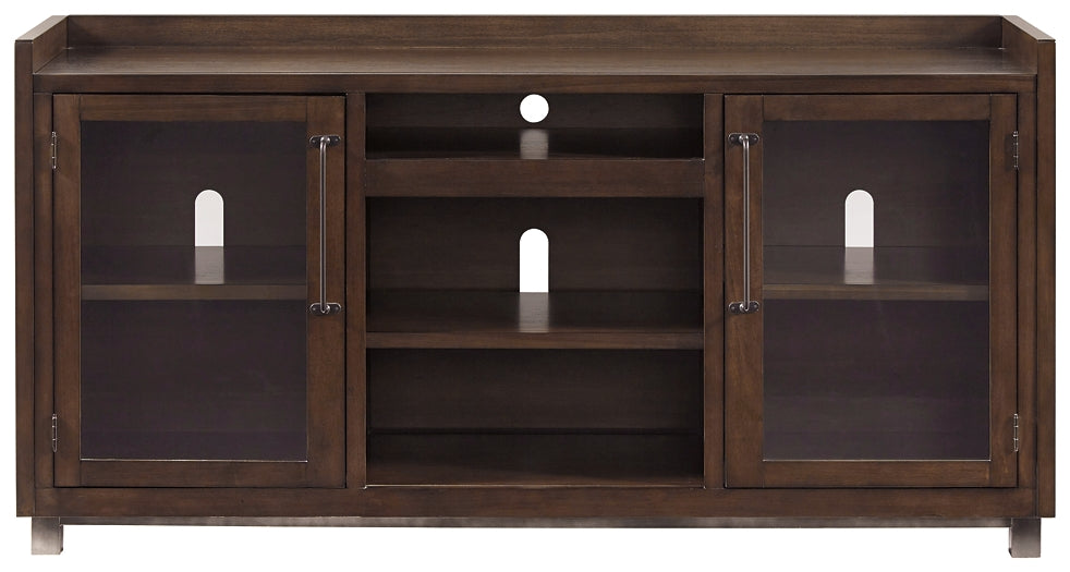 Starmore XL TV Stand w/Fireplace Option at Walker Mattress and Furniture Locations in Cedar Park and Belton TX.