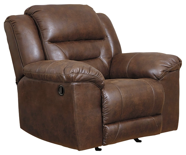 Stoneland Sofa, Loveseat and Recliner at Walker Mattress and Furniture Locations in Cedar Park and Belton TX.