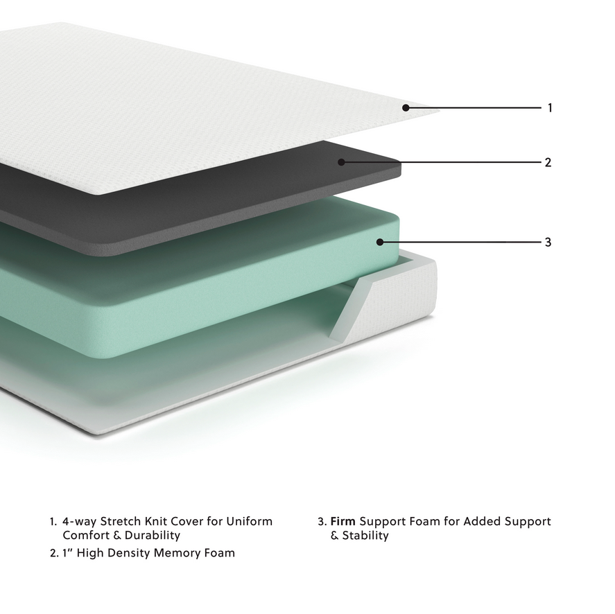Chime 8 Inch Memory Foam Mattress