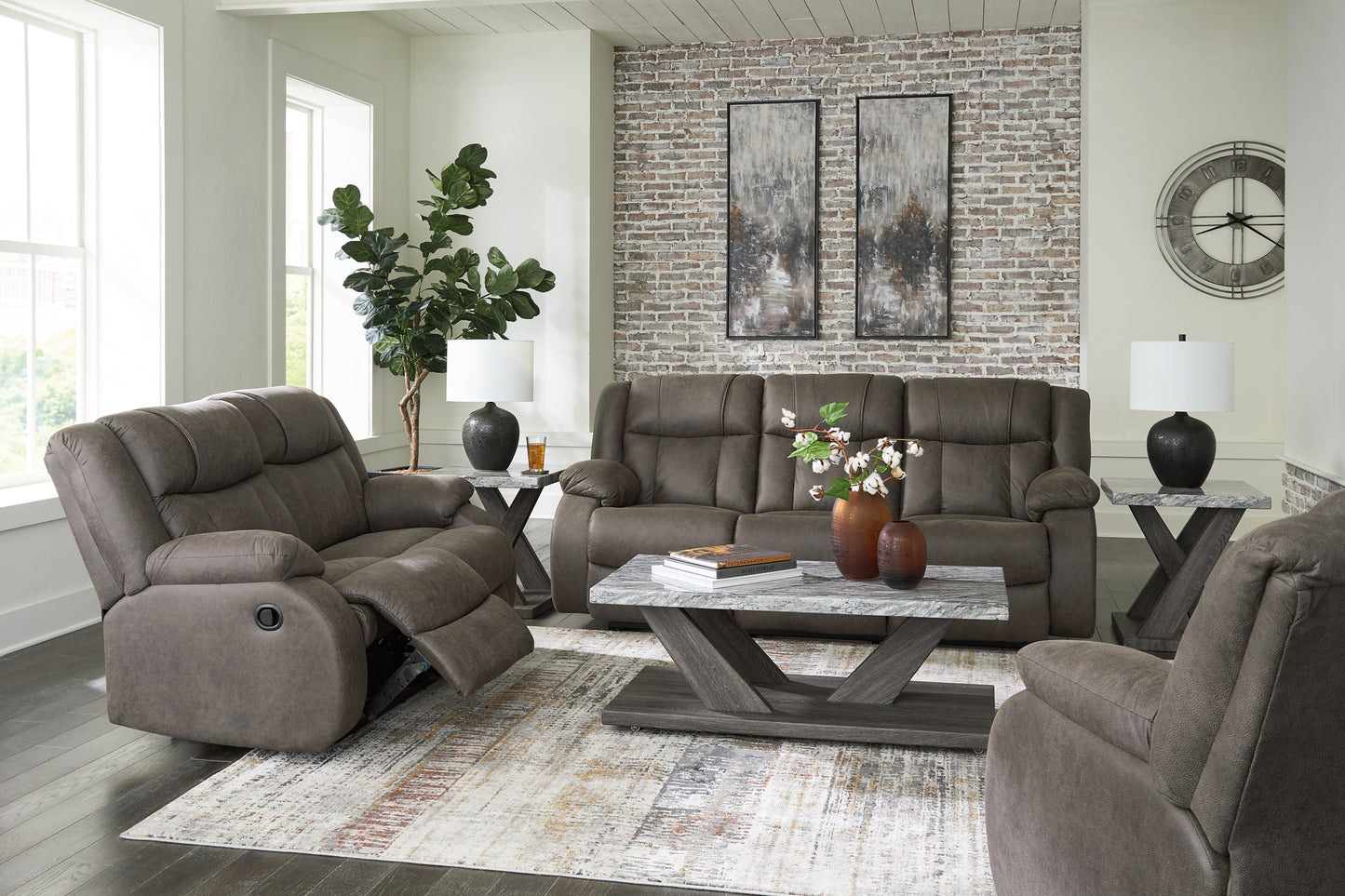 Sofa, Loveseat and Recliner