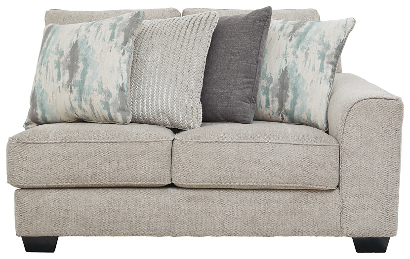 Ardsley 2-Piece Sectional with Ottoman at Walker Mattress and Furniture