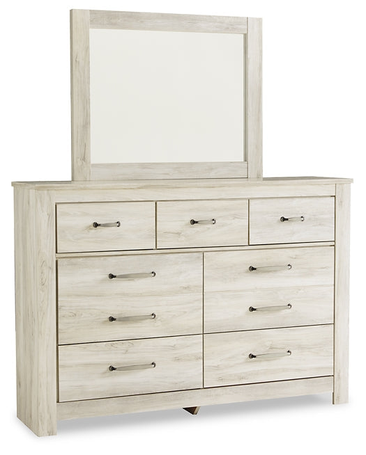 Bellaby Dresser and Mirror at Walker Mattress and Furniture Locations in Cedar Park and Belton TX.