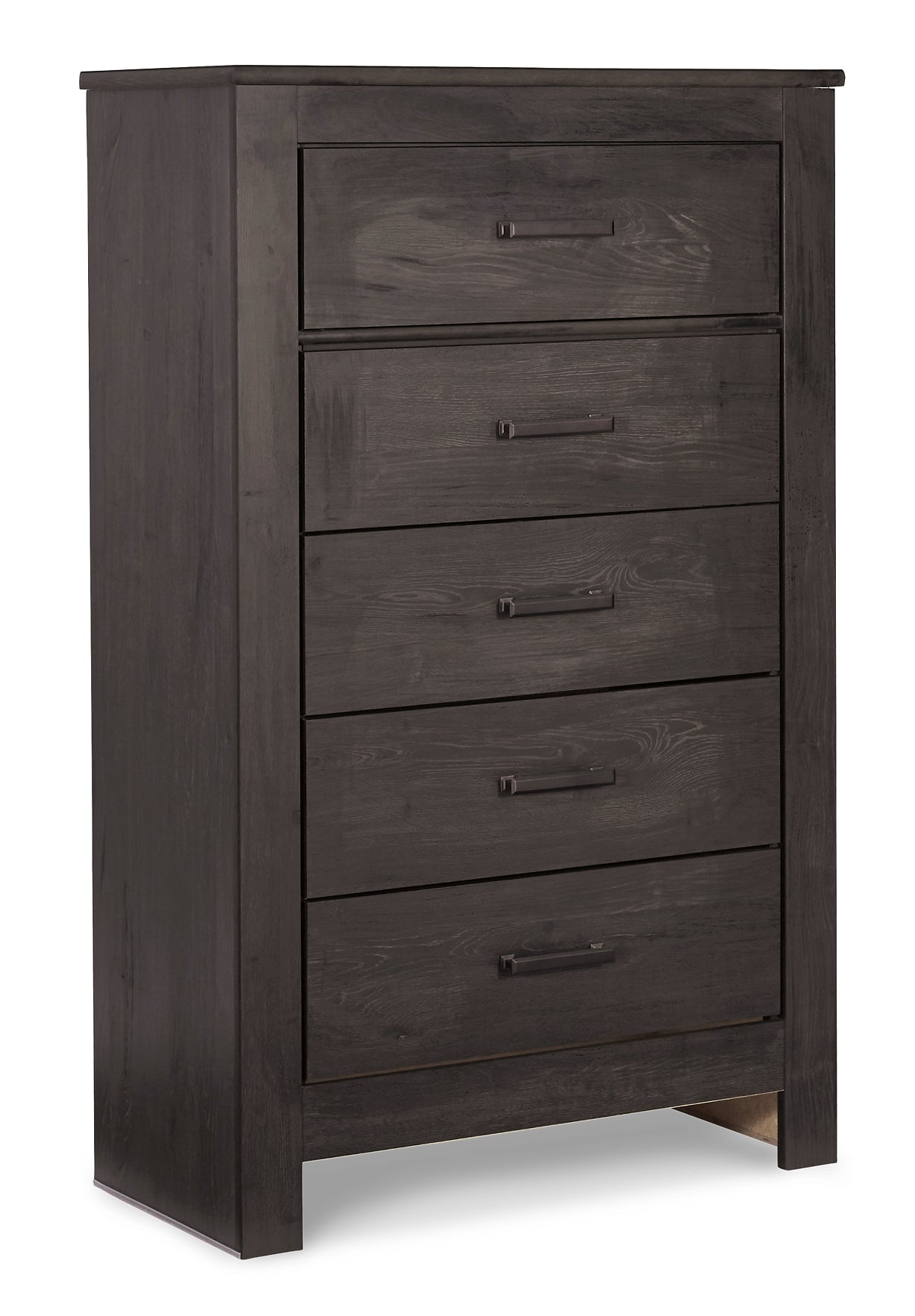 Brinxton Queen/Full Panel Headboard with Mirrored Dresser, Chest and Nightstand at Walker Mattress and Furniture Locations in Cedar Park and Belton TX.