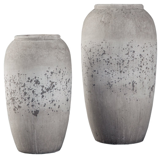 Dimitra Vase Set (2/CN) at Walker Mattress and Furniture Locations in Cedar Park and Belton TX.