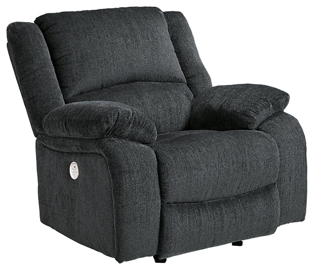 Draycoll Sofa, Loveseat and Recliner at Walker Mattress and Furniture Locations in Cedar Park and Belton TX.