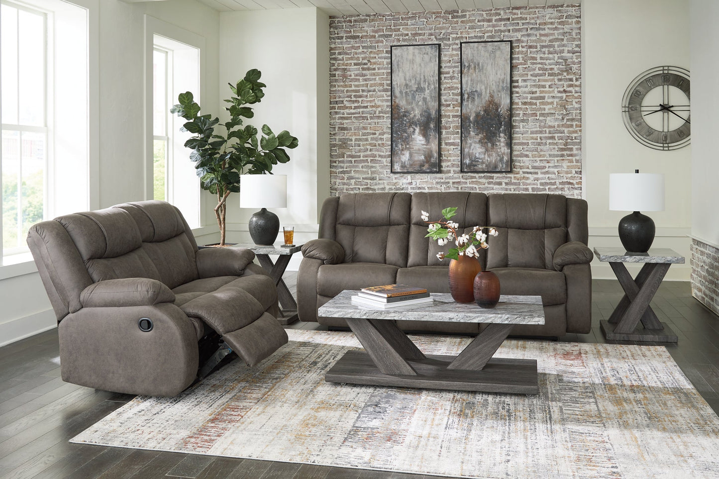 First Base Sofa and Loveseat at Walker Mattress and Furniture Locations in Cedar Park and Belton TX.
