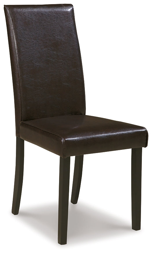 Kimonte Dining Table and 4 Chairs at Walker Mattress and Furniture Locations in Cedar Park and Belton TX.