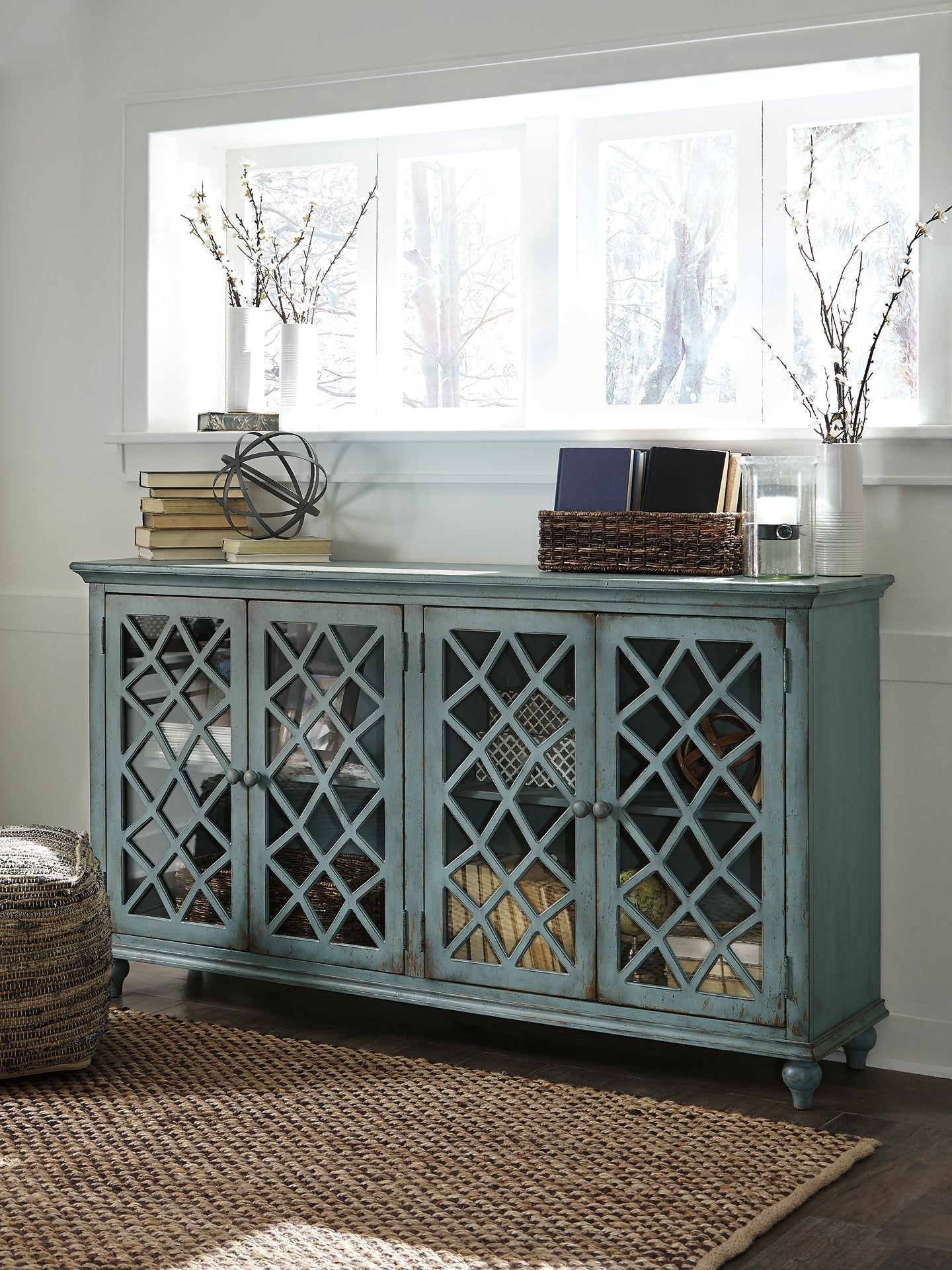 Mirimyn Accent Cabinet at Walker Mattress and Furniture Locations in Cedar Park and Belton TX.