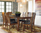 Ralene Dining Table and 8 Chairs at Walker Mattress and Furniture Locations in Cedar Park and Belton TX.