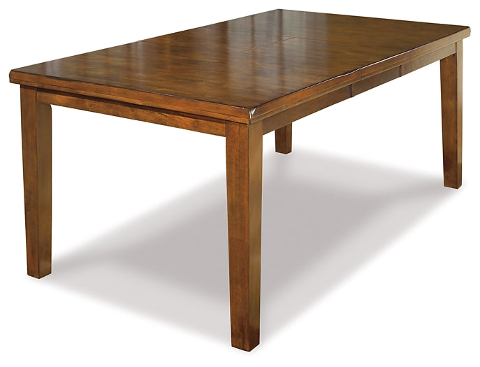 Ralene RECT DRM Butterfly EXT Table at Walker Mattress and Furniture Locations in Cedar Park and Belton TX.