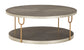 Ranoka Coffee Table with 1 End Table at Walker Mattress and Furniture Locations in Cedar Park and Belton TX.