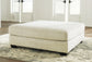 Rawcliffe Oversized Accent Ottoman at Walker Mattress and Furniture Locations in Cedar Park and Belton TX.