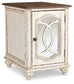 Realyn 2 End Tables at Walker Mattress and Furniture Locations in Cedar Park and Belton TX.