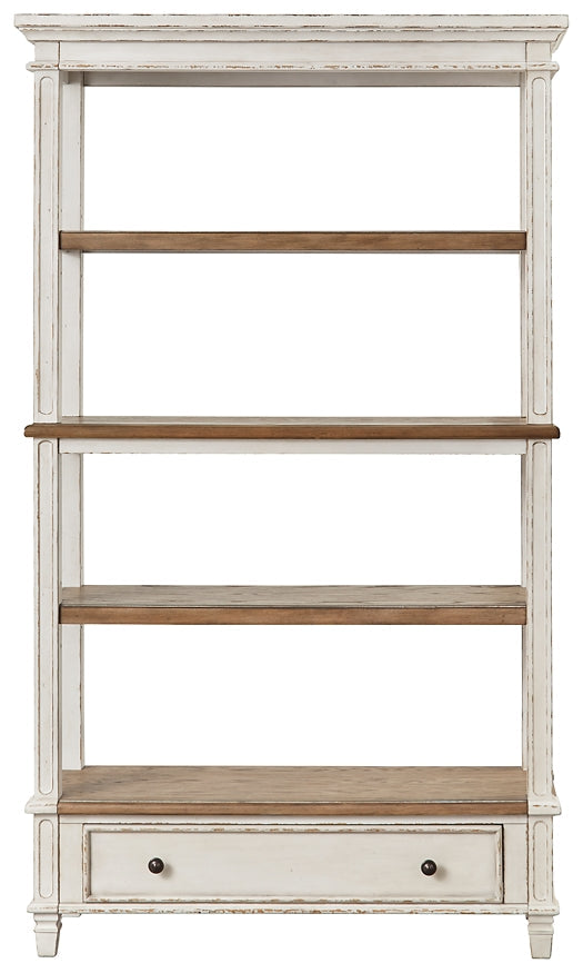 Realyn Bookcase at Walker Mattress and Furniture Locations in Cedar Park and Belton TX.