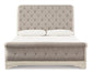 Realyn Queen Sleigh Bed at Walker Mattress and Furniture Locations in Cedar Park and Belton TX.