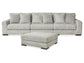 Regent Park 3-Piece Sectional with Ottoman at Walker Mattress and Furniture Locations in Cedar Park and Belton TX.