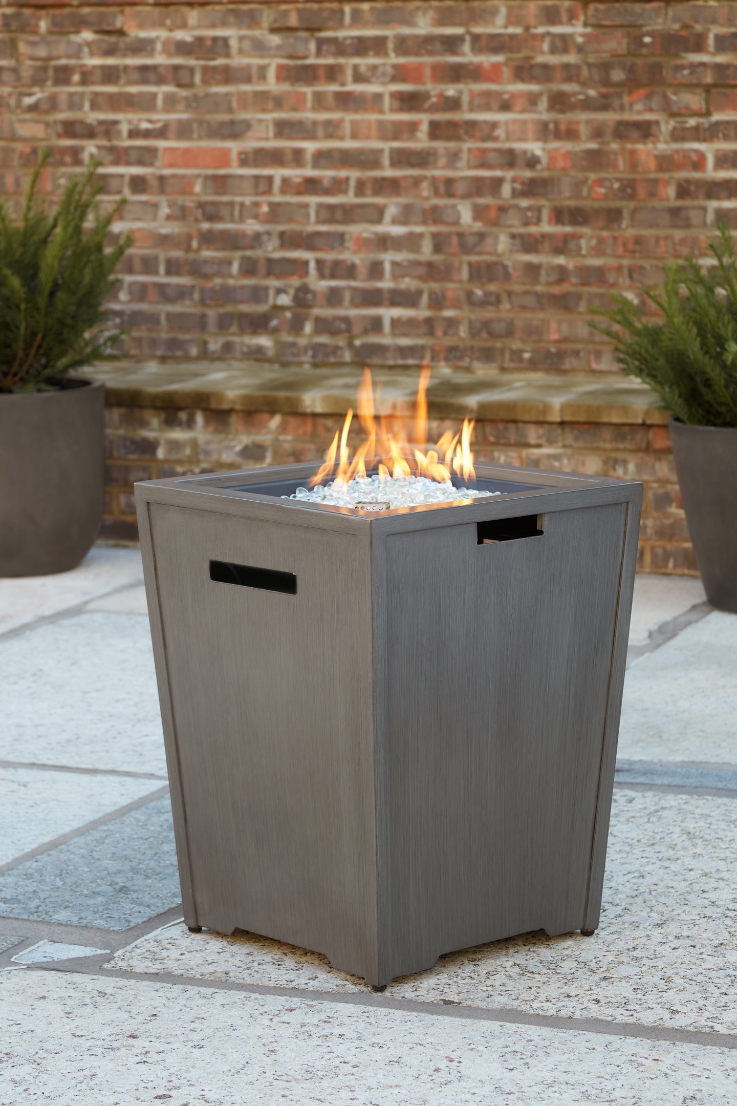 Rodeway South Fire Pit Table and 2 Chairs at Walker Mattress and Furniture Locations in Cedar Park and Belton TX.