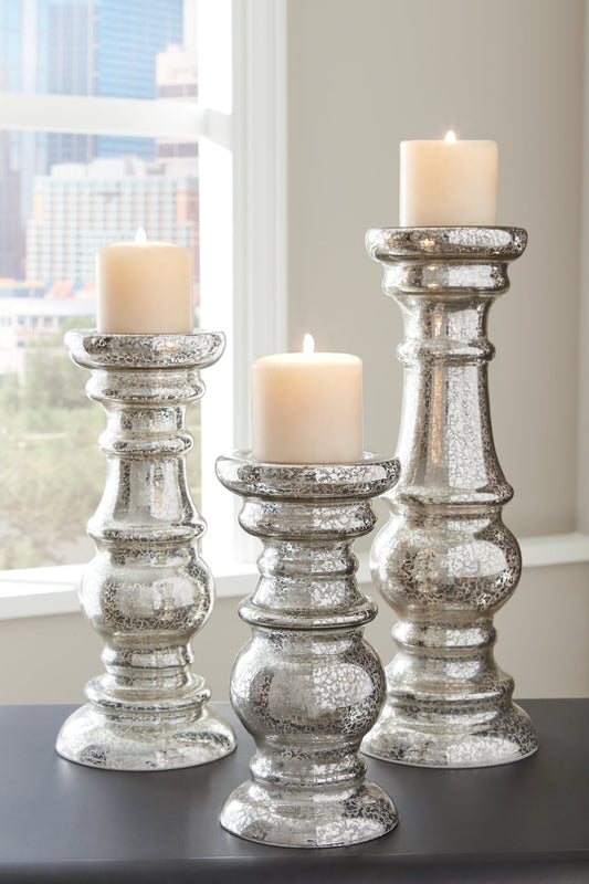 Rosario Candle Holder Set (3/CN) at Walker Mattress and Furniture Locations in Cedar Park and Belton TX.