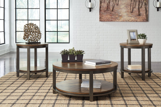 Roybeck Occasional Table Set (3/CN) at Walker Mattress and Furniture Locations in Cedar Park and Belton TX.