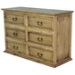 Rustic Mission Honey Pine Bedroom Set at Walker Mattress and Furniture Locations in Cedar Park and Belton TX.