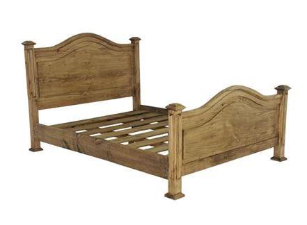 Rustic Promo Honey Pine Bedroom Set w/Star Option at Walker Mattress and Furniture Locations in Cedar Park and Belton TX.