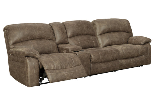 Segburg 2-Piece Power Reclining Sectional at Walker Mattress and Furniture Locations in Cedar Park and Belton TX.