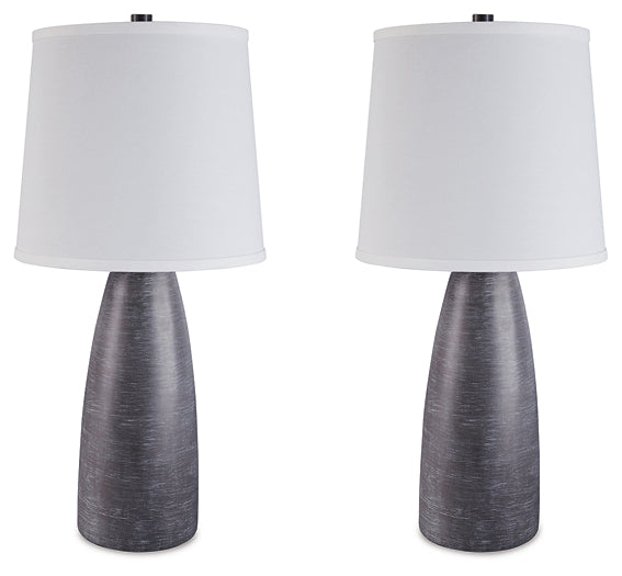Shavontae Poly Table Lamp (2/CN) at Walker Mattress and Furniture Locations in Cedar Park and Belton TX.