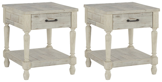 Shawnalore 2 End Tables at Walker Mattress and Furniture Locations in Cedar Park and Belton TX.