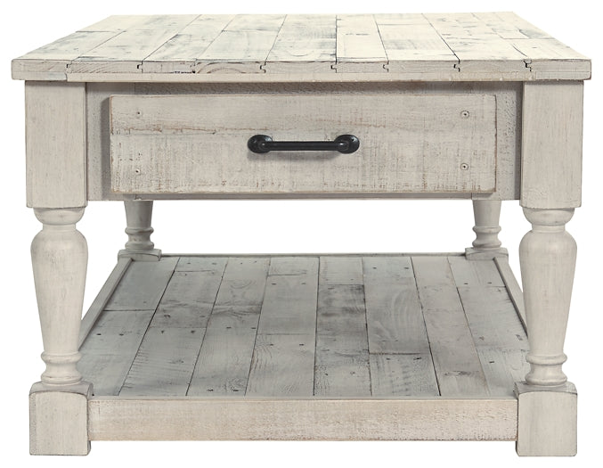 Shawnalore Rectangular Cocktail Table at Walker Mattress and Furniture Locations in Cedar Park and Belton TX.