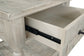 Shawnalore Rectangular End Table at Walker Mattress and Furniture Locations in Cedar Park and Belton TX.