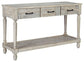 Shawnalore Sofa Table at Walker Mattress and Furniture Locations in Cedar Park and Belton TX.