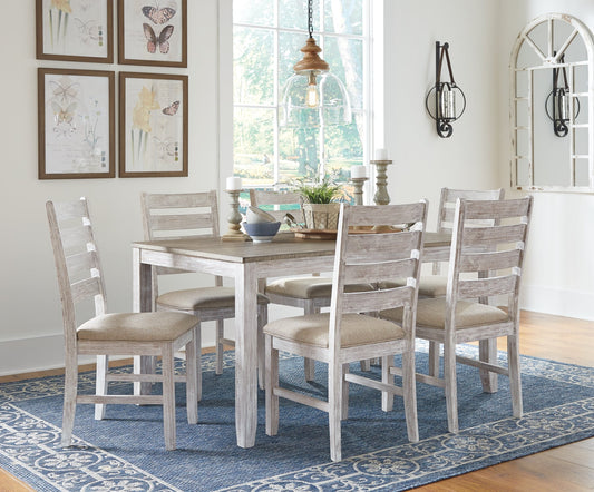 Skempton Dining Room Table Set (7/CN) at Walker Mattress and Furniture Locations in Cedar Park and Belton TX.