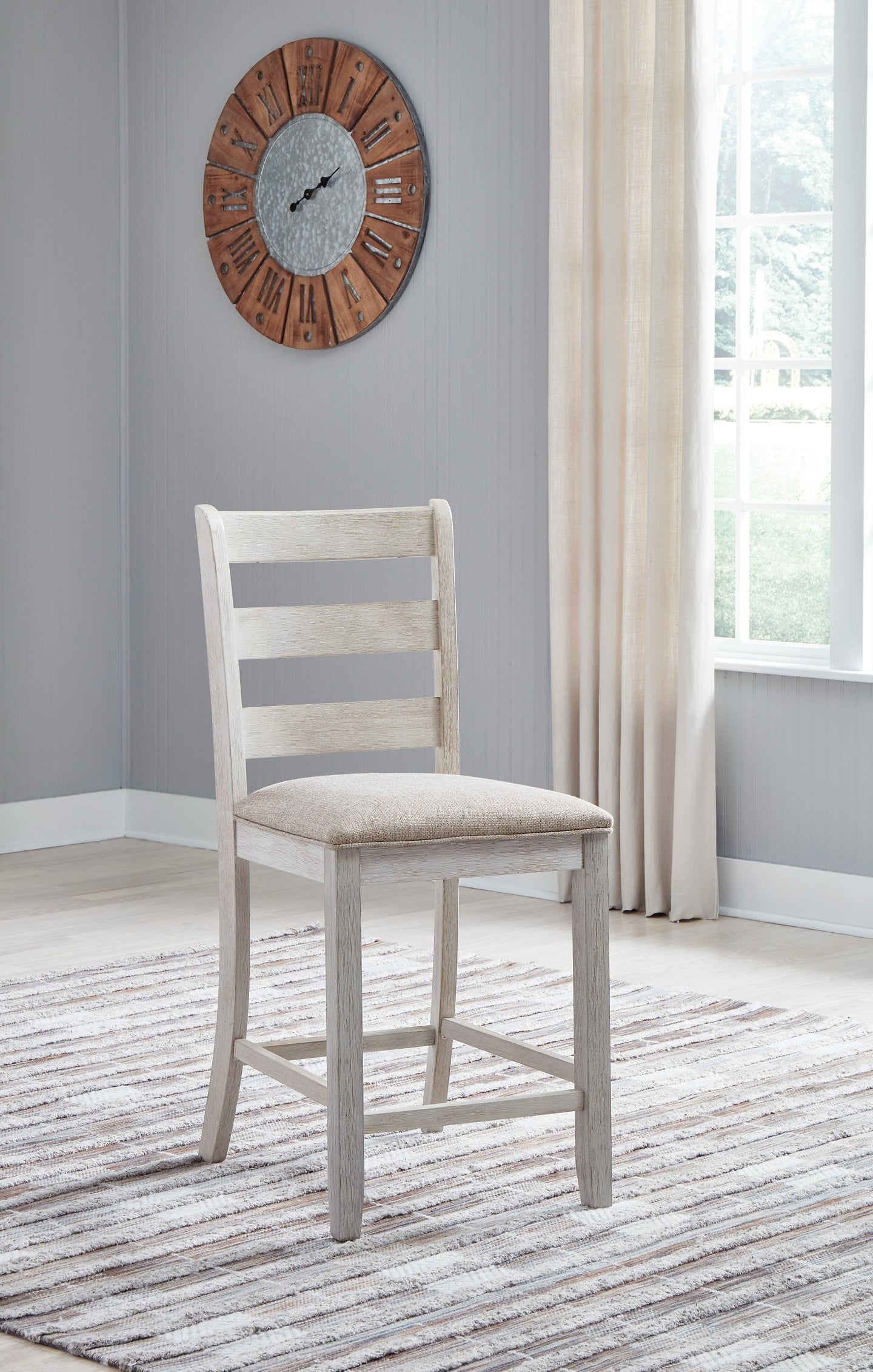 Skempton Upholstered Barstool (2/CN) at Walker Mattress and Furniture Locations in Cedar Park and Belton TX.