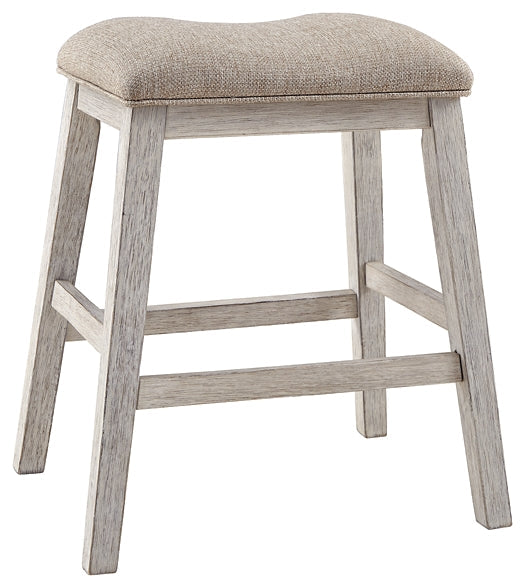 Skempton Upholstered Stool (2/CN) at Walker Mattress and Furniture Locations in Cedar Park and Belton TX.