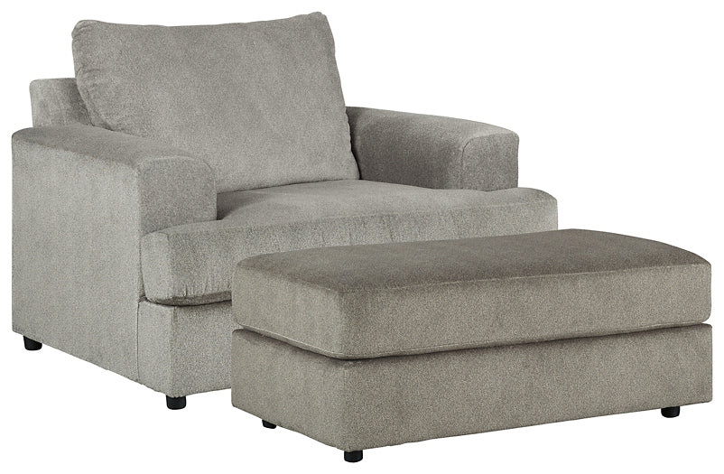 Soletren Sofa, Loveseat, Chair and Ottoman at Walker Mattress and Furniture Locations in Cedar Park and Belton TX.