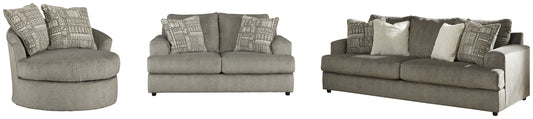 Soletren Sofa, Loveseat and Chair at Walker Mattress and Furniture Locations in Cedar Park and Belton TX.