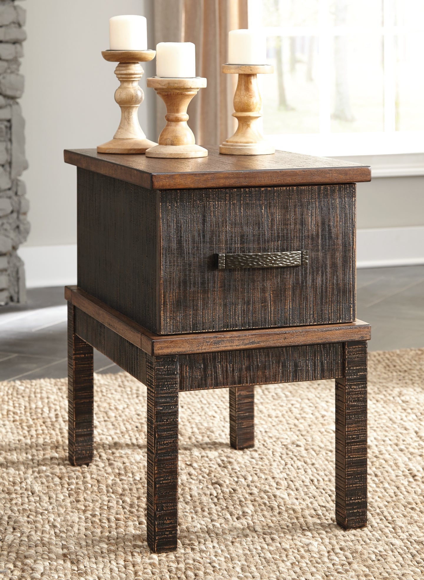 Stanah 2 End Tables at Walker Mattress and Furniture Locations in Cedar Park and Belton TX.