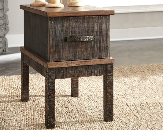 Stanah Chair Side End Table at Walker Mattress and Furniture Locations in Cedar Park and Belton TX.
