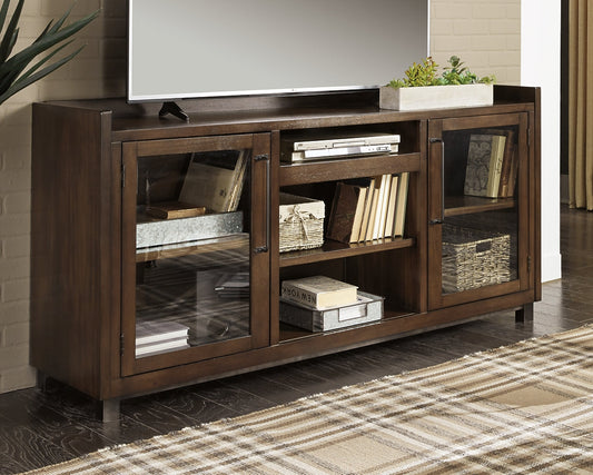 Starmore XL TV Stand w/Fireplace Option at Walker Mattress and Furniture Locations in Cedar Park and Belton TX.