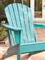 Sundown Treasure Outdoor Chair with End Table at Walker Mattress and Furniture Locations in Cedar Park and Belton TX.