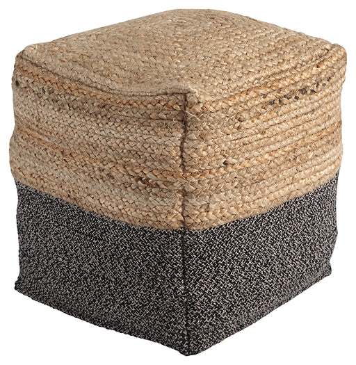 Sweed Valley Pouf at Walker Mattress and Furniture Locations in Cedar Park and Belton TX.