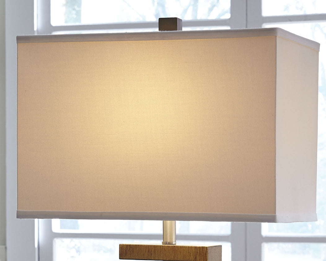 Syler Poly Table Lamp (2/CN) at Walker Mattress and Furniture Locations in Cedar Park and Belton TX.
