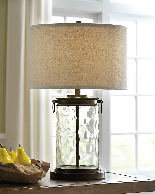 Tailynn Glass Table Lamp (1/CN) at Walker Mattress and Furniture Locations in Cedar Park and Belton TX.