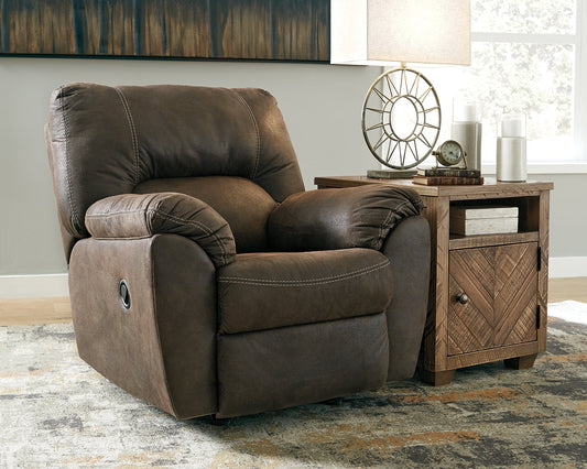 Tambo Rocker Recliner at Walker Mattress and Furniture Locations in Cedar Park and Belton TX.