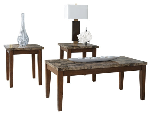 Theo Occasional Table Set (3/CN) at Walker Mattress and Furniture Locations in Cedar Park and Belton TX.