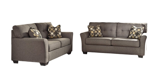 Tibbee Sofa and Loveseat at Walker Mattress and Furniture Locations in Cedar Park and Belton TX.