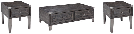 Todoe Coffee Table with 2 End Tables at Walker Mattress and Furniture Locations in Cedar Park and Belton TX.