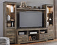 Trinell 4-Piece Entertainment Center at Walker Mattress and Furniture Locations in Cedar Park and Belton TX.